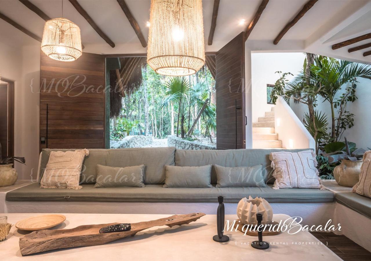 Casa Pibe, Private Jacuzzi, Pier And Rooftop Bacalar Exterior foto