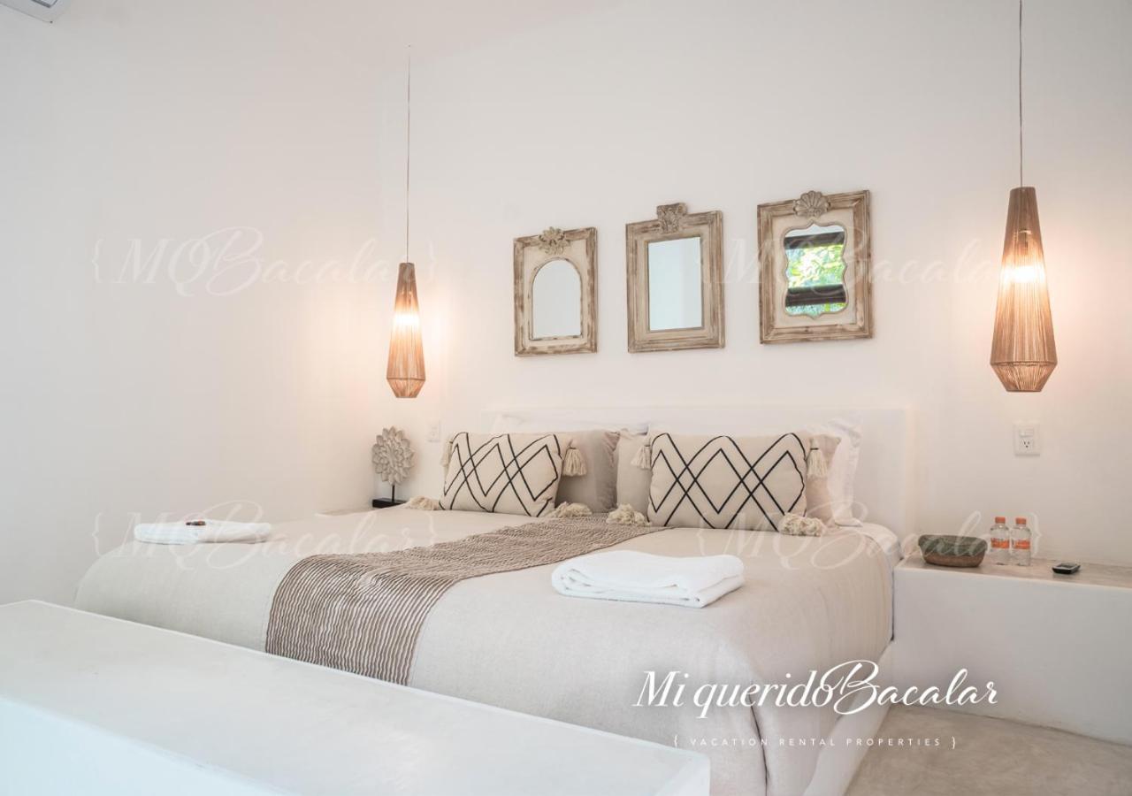 Casa Pibe, Private Jacuzzi, Pier And Rooftop Bacalar Exterior foto
